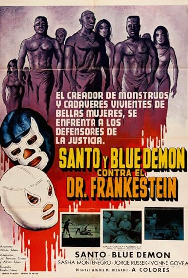 Santo y Blue Demon contra el doctor Frankenstein