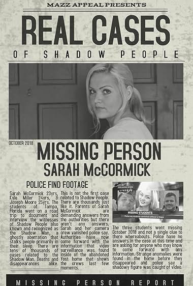 Real Cases of Shadow People: The Sarah McCormick Story