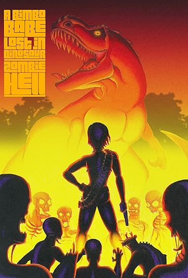 A Bimbo Babe Lost in Dinosaur Zombie Hell